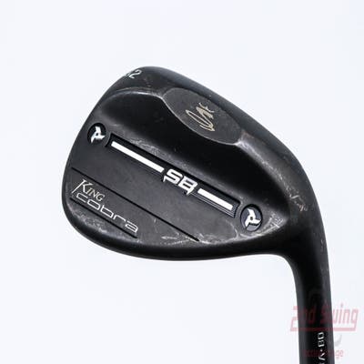 Cobra KING SB Black Wedge Gap GW 52° 8 Deg Bounce FST KBS Hi-Rev 2.0 Steel Stiff Right Handed 35.5in