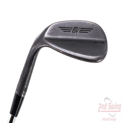 Titleist Vokey SM9 Jet Black Wedge Sand SW 56° 14 Deg Bounce F Grind FST KBS Hi-Rev 2.0 125 Steel Stiff Left Handed 35.5in