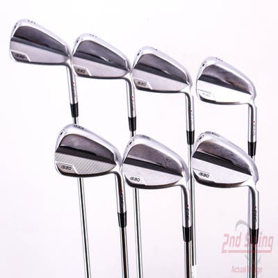 Ping i530 Iron Set 5-PW AW Nippon NS Pro Modus 3 Tour 105 Steel Regular Right Handed Red dot 38.5in