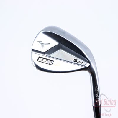 Mizuno S23 Satin Chrome Wedge Sand SW 56° 10 Deg Bounce D Grind FST KBS Hi-Rev 2.0 115 Steel Wedge Flex Right Handed 35.5in