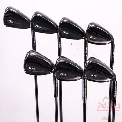 Ping G710 Iron Set 5-PW AW FST KBS TGI 70 Graphite Stiff Right Handed Black Dot 40.0in