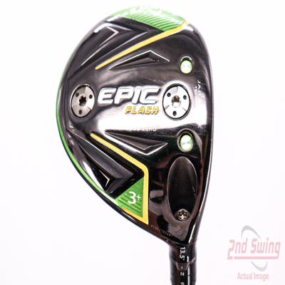 Callaway EPIC Flash Sub Zero Fairway Wood 3+ Wood 13.5° PX HZRDUS Smoke Black 80 Graphite Stiff Right Handed 42.0in