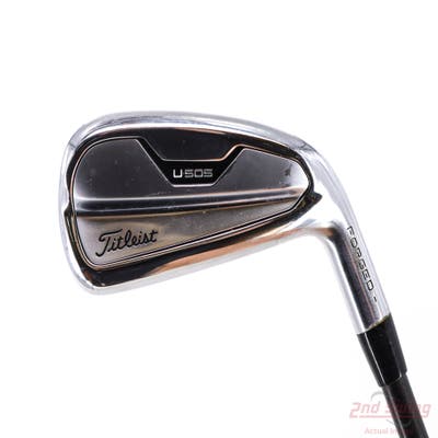 Titleist U-505 Utility Iron 3 Utility Graphite Design Tour AD IZ-95 Graphite X-Stiff Right Handed 39.5in