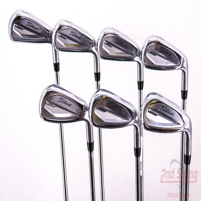 Titleist 2023 T350 Iron Set 5-PW AW True Temper AMT Black S300 Steel Stiff Right Handed 38.5in