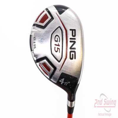 Ping G15 Fairway Wood 4 Wood 4W 17° Fujikura Motore F1 65 Graphite Regular Right Handed 43.0in