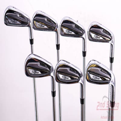 Titleist T100 Iron Set 4-PW True Temper AMT Tour White Steel X-Stiff Right Handed 38.25in