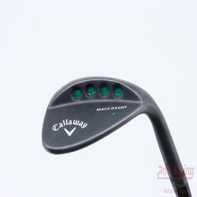 Callaway Mack Daddy Matte BLK PM Grind Wedge Lob LW 60° 10 Deg Bounce PM Grind FST KBS Tour-V Wedge Steel Wedge Flex Right Handed 35.0in