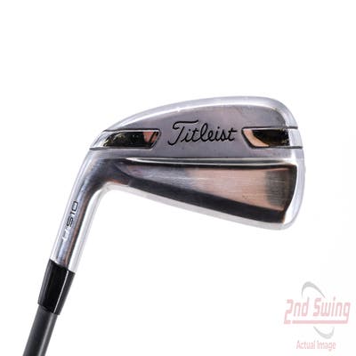 Titleist U 510 Utility Utility Iron 4 Utility 22° PX HZRDUS Smoke Black 80 Graphite Stiff Left Handed 39.5in