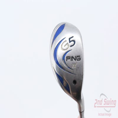 Ping G5 Hybrid 4 Hybrid 22° Ping TFC 100H Graphite Regular Right Handed 39.5in