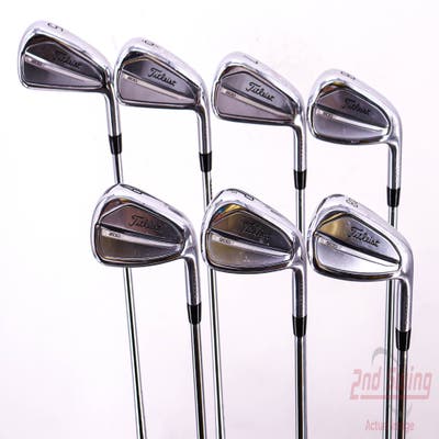 Titleist 2023 T200 Iron Set 5-PW AW True Temper AMT Black S300 Steel Stiff Right Handed 38.0in