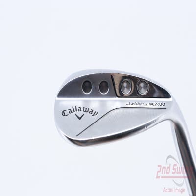 Callaway Jaws Raw Chrome Wedge Lob LW 58° 8 Deg Bounce Z Grind Dynamic Gold Mid 115 Steel Regular Right Handed 34.75in