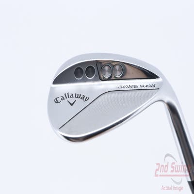 Callaway Jaws Raw Full Toe Chrome Wedge Sand SW 56° 10 Deg Bounce J Grind Dynamic Gold Spinner TI Steel Wedge Flex Right Handed 35.25in