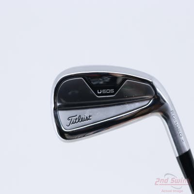 Titleist U-505 Utility Iron 3 Utility PX HZRDUS Smoke Black RDX 80 Graphite Stiff Right Handed 39.75in