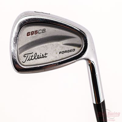 Titleist 695 CB Forged Single Iron 8 Iron Stock Steel Shaft Steel Stiff Right Handed 37.25in