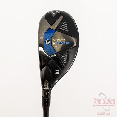 Mint Callaway Paradym Ai Smoke HL Hybrid 3 Hybrid 18° Project X Cypher 2.0 70 Graphite Stiff Left Handed 41.25in