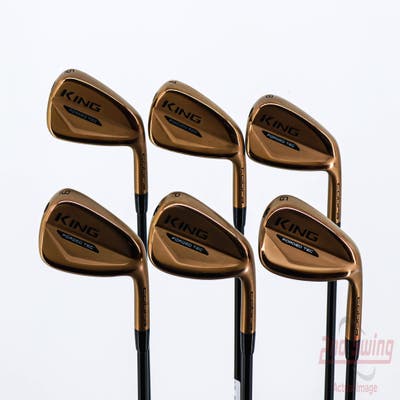 Cobra KING Forged Tec Copper Iron Set 6-PW GW FST KBS PGI 60 Graphite Senior Right Handed 37.75in