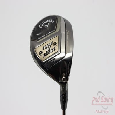 Callaway Great Big Bertha 23 Fairway Wood 7 Wood 7W 21° UST Helium Nanocore 4F1 Graphite Ladies Right Handed 41.0in