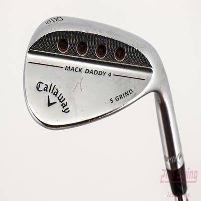 Callaway Mack Daddy 4 Chrome Wedge Gap GW 52° 10 Deg Bounce S Grind Dynamic Gold Tour Issue S200 Steel Stiff Right Handed 35.5in