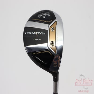 Callaway Paradym Star Fairway Wood 5 Wood 5W 19° UST ATTAS Speed Series 40 Graphite Regular Right Handed 42.5in