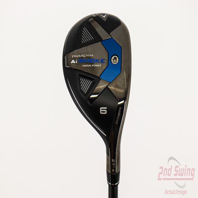 Mint Callaway Paradym Ai Smoke Max Fast Hybrid 6 Hybrid 27° MCA Tensei Blue/Silver 40 Graphite Senior Right Handed 39.0in