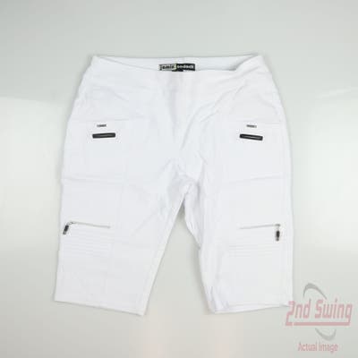 New Womens Jamie Sadock Pants 10 x White MSRP $110