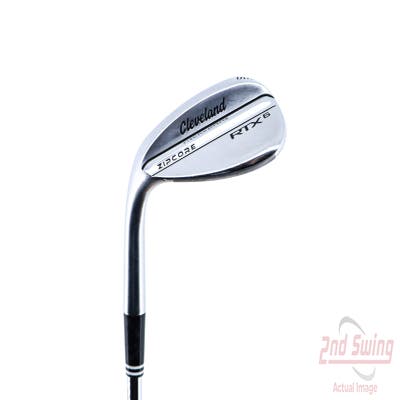 Cleveland RTX 6 ZipCore Tour Satin Wedge Lob LW 58° 10 Deg Bounce Mid Dynamic Gold Spinner TI Steel Wedge Flex Left Handed 35.25in