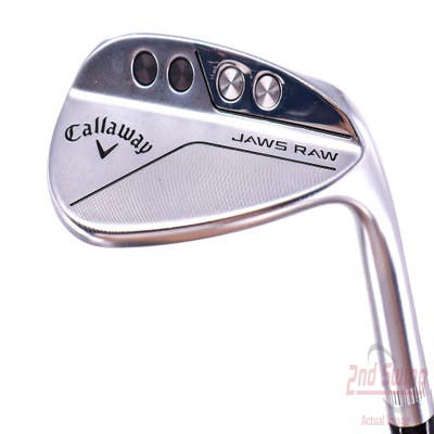 Callaway Jaws Raw Chrome Wedge Gap GW 50° 10 Deg Bounce S Grind Dynamic Gold Spinner TI 115 Steel Wedge Flex Right Handed 35.5in