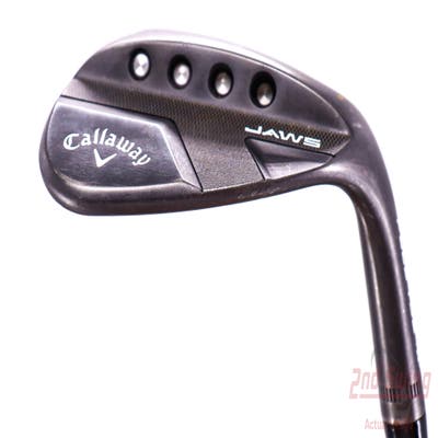 Callaway Jaws Full Toe Raw Black Wedge Lob LW 64° 10 Deg Bounce True Temper Dynamic Gold 115 Steel Wedge Flex Right Handed 35.0in