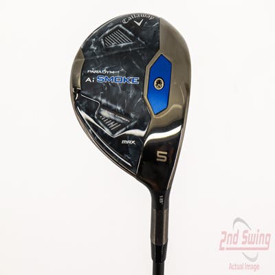 Mint Callaway Paradym Ai Smoke Max Fairway Wood 5 Wood 5W 18° Project X Cypher 2.0 50 Graphite Senior Right Handed 42.75in