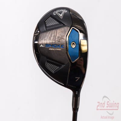 Callaway Paradym Ai Smoke Max Fast Fairway Wood 7 Wood 7W 22° MCA Tensei Blue/Silver 40 Graphite Senior Right Handed 42.25in