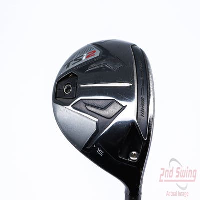 Titleist TSi2 Fairway Wood 3 Wood 3W 15° PX HZRDUS Smoke Black RDX 70 Graphite Stiff Right Handed 43.25in