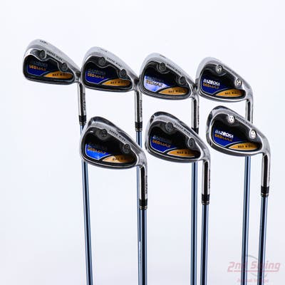 Tour Edge Bazooka Geomax Iron Set 6-PW AW SW Bazooka GeoMAX Gold Graphite Ladies Right Handed 36.75in