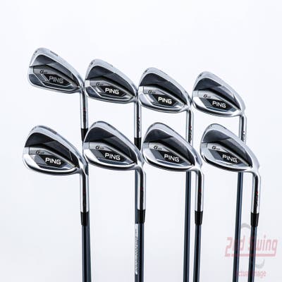 Ping G425 Iron Set 6-PW AW SW LW ALTA CB Slate Graphite Senior Right Handed Red dot 38.75in