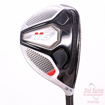 TaylorMade M6 Fairway Wood 3 Wood 3W 15° Fujikura Ventus Blue 6 Graphite Stiff Right Handed 43.25in