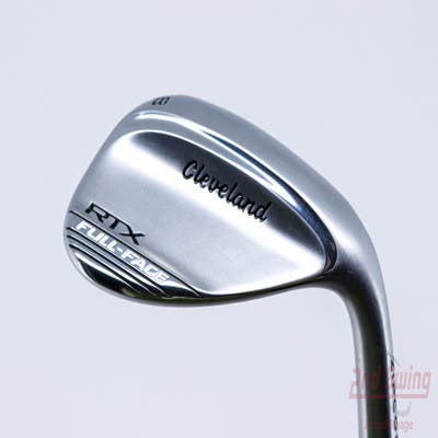 Cleveland RTX Full Face Tour Satin Wedge Lob LW 58° 9 Deg Bounce FST KBS Tour-V 130 Steel X-Stiff Right Handed 35.25in