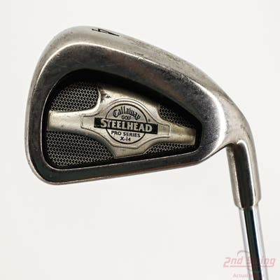 Callaway X-14 Pro Series Single Iron 4 Iron Callaway Stock Steel Steel Stiff Right Handed 39.0in