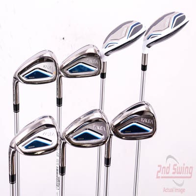 Mint TaylorMade Kalea Premier Iron Set 5H 6H 7-PW SW TM KALEA Premier 40 Lite Graphite Ladies Left Handed 38.0in