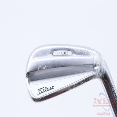 Mint Titleist 2021 T100 Single Iron 7 Iron FST KBS Tour C-Taper 125 Steel Stiff+ Right Handed 37.25in