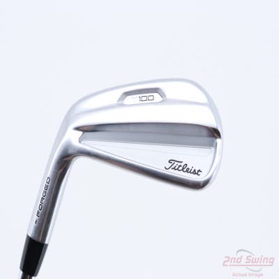 Mint Titleist 2021 T100 Single Iron 7 Iron True Temper AMT White X100 Steel X-Stiff Left Handed 37.25in