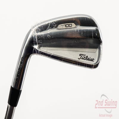 Mint Titleist 2021 T100 Single Iron 4 Iron KBS Tour C-Taper 125 Steel Stiff+ Left Handed 38.75in