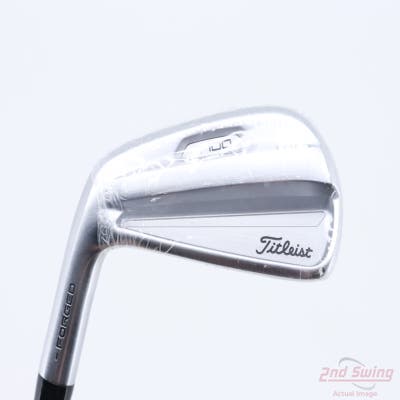 Mint Titleist 2021 T100 Single Iron 7 Iron FST KBS Tour C-Taper 130 Steel X-Stiff Left Handed 37.25in