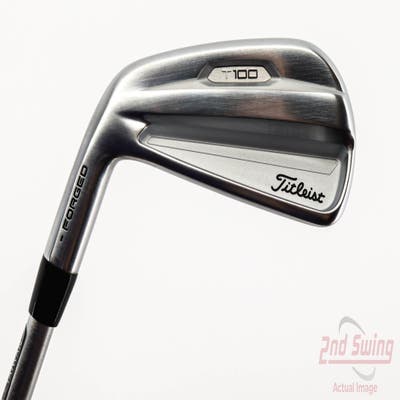 Mint Titleist 2021 T100 Single Iron 4 Iron FST KBS Tour C-Taper 130 Steel X-Stiff Left Handed 38.75in