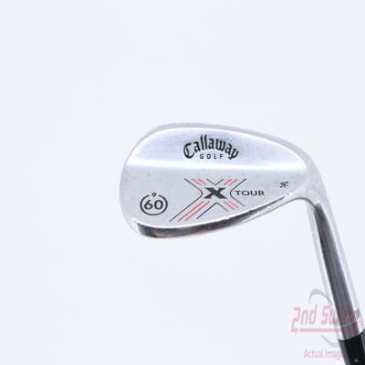 Callaway X-Tour Satin Wedge Lob LW 60° 9 Deg Bounce R Grind Stock Steel Shaft Steel Wedge Flex Right Handed 35.25in