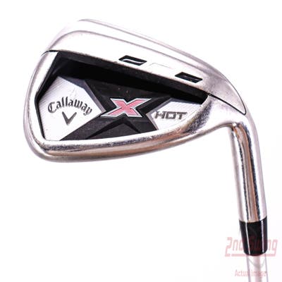 Callaway 2013 X Hot Womens Single Iron Pitching Wedge PW Callaway X Hot Graphite Graphite Ladies Right Handed 34.75in