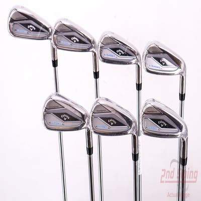 Mint Callaway Paradym Ai Smoke HL Iron Set 5-GW True Temper Elevate MPH 85 Steel Regular Right Handed 39.0in