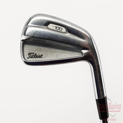 Titleist 2021 T100 Single Iron 4 Iron Dynamic Gold Tour Issue S400 Steel Stiff Right Handed 38.75in