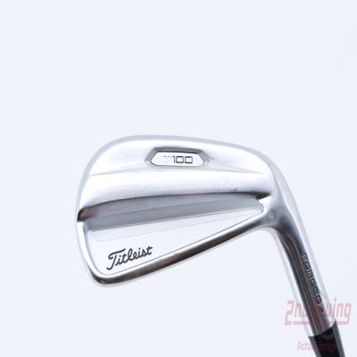 Mint Titleist 2021 T100 Single Iron 7 Iron True Temper Dynamic Gold S400 Steel Stiff Right Handed 37.25in