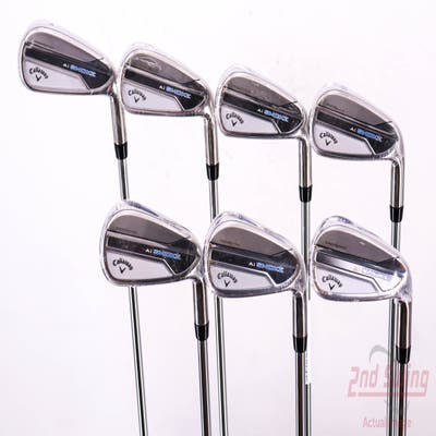 Mint Callaway Paradym Ai Smoke Iron Set 5-GW True Temper Elevate MPH 95 Steel Regular Right Handed 38.5in