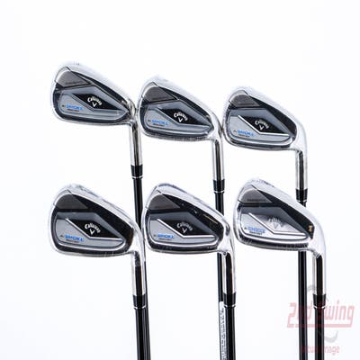 Mint Callaway Paradym Ai Smoke Max Fast Iron Set 6-GW MCA Tensei Blue/Silver 40 Graphite Senior Right Handed 38.25in