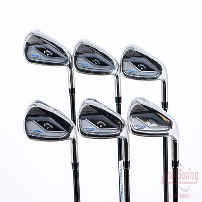 Mint Callaway Paradym Ai Smoke Max Fast Iron Set 6-GW MCA Tensei Blue/Silver 40 Graphite Senior Right Handed 38.25in